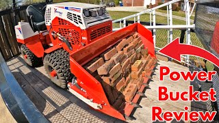 Ventrac Power Bucket Review HE482 [upl. by Alegnat]