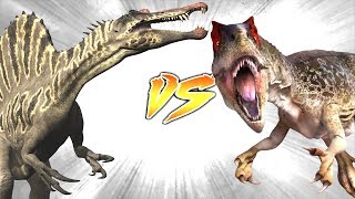 Spinosaurus VS Allosaurus Who Would Win [upl. by Rena]