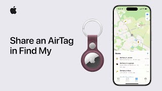 How to share an AirTag in Find My on iPhone iPad or Mac  Apple Support [upl. by Ingham]