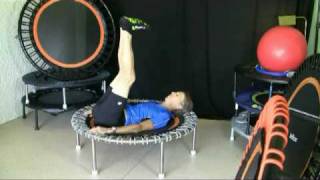 QiBounding  Six Pack Exercises on the Rebounder [upl. by Asilla]