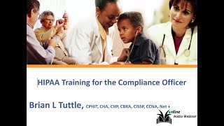 New HIPAA Training for the Compliance Officer 2024 [upl. by Assenev]