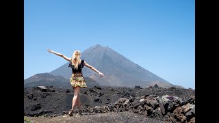 Epic Things to do in Fogo Cape Verde  Climbing Mount Fogo Volcano [upl. by Sybley247]