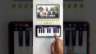 Coffin Dance  Mobile Piano Tutorial [upl. by Eluk]