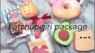 ketchupgiri squishy package ♡ [upl. by Rats552]