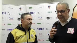 Intervista Andrea Cerri Ass Vigevano  pre gara [upl. by Eaned]