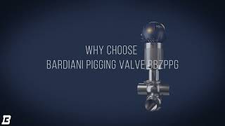 Bardiani Valvole BBZPPG Single seat valve for pigging system [upl. by Nightingale234]