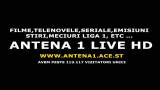 ANTENA 1 LIVE HD Site  wwwantena1acest [upl. by Bettina68]