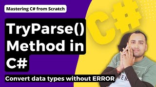 TryParse C  Int32TryParse Method  BooleanTryParse Method  C Tutorial for Beginners [upl. by Aiekam]