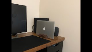 oaky wood Macbook Pro 15quot standdock unboxing [upl. by Suolkcin418]