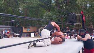 Da Goombah vs Everest  Singles Match  XBrand Wrestling House Party 2 [upl. by Lishe]