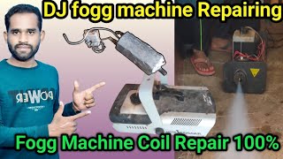 How To Fog machine coel repair slolve 100  fog smoke machine repair  dj fog machine [upl. by Grigson]