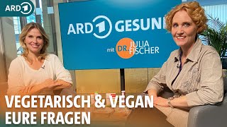 Vegan und vegetarisch Gesunder Fleischersatz aus Tofu Seitan Soja  Dr Julia Fischer  ARD Gesund [upl. by Searle]