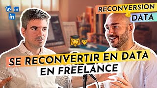 Se reconvertir et devenir Lead Data en freelance avec Benjamin Dubreu 58K abonnés LinkedIn 149 [upl. by Imeaj768]