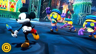 8 Minutes Of Disney Epic Mickey Rebrushed Nintendo Switch Gameplay [upl. by Gyasi]