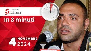 “IN TRE MINUTI” NOTIZIARIO DEL 4 NOVEMBRE 2024 [upl. by Warp963]