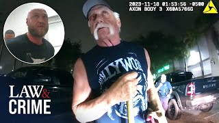 Bodycam Hulk Hogan Comes to Sons Aid During DUI Arrest [upl. by Nnoj]