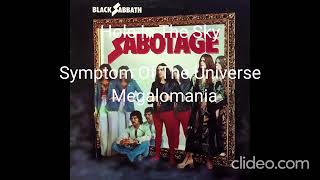 Black Sabbath  Sabotage all songs played at the same time Side A [upl. by Jenelle]