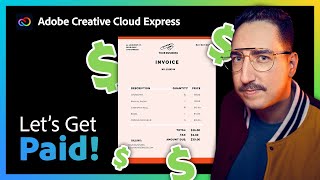 How to Make an Invoice  Adobe Express [upl. by Gronseth]