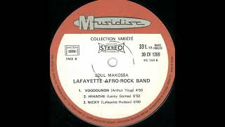 Lafayette AfroRock Band quotHihachequot 1974 Musidisc [upl. by Esirec715]