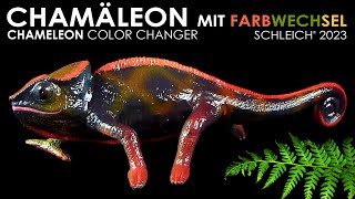 Schleich ® Chamäleon mit Farbwechsel  Chameleon Color Changer  Neuheit 2023 New  Review German [upl. by Garzon269]