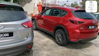 Mazda CX5 KE vs Mazda CX5 KF [upl. by Ynnavoeg]