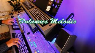 Dolannes Melodie  Organ amp keyboard cover chromatic [upl. by Rabassa961]