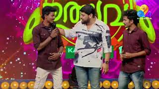 comedy utsavam spot dubbing  Soubin  Shane Nigam [upl. by Anivlis]