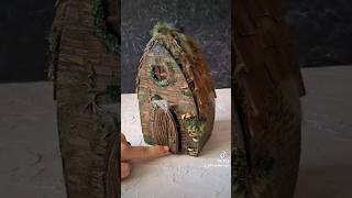 Goblincore miniatures house part 3 fairyhouse dollhouse foresthouse goblincore [upl. by Aerdnas713]