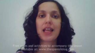 Talk Spanish Intermediate Spanish Lesson 5 Health amp Fitness Part 2 [upl. by Ahaelam176]