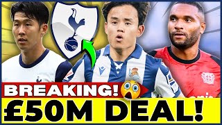 🔥 IT HAPPENED NOW ✅ SPURS MAKES SHOCKING £50M OFFER WORLDCLASS PLAYER ON THE WAY TOTTENHAM NEWS [upl. by Nikral]