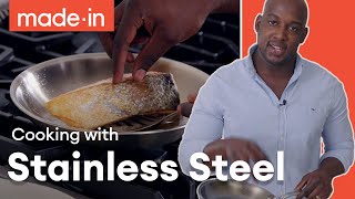 How to Properly Cook With Stainless Steel Pans  Made In Cookware [upl. by Jacquelyn352]