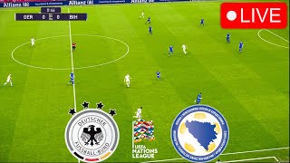 IN DIRETTA  Germania  Bosnia  UEFA Nations League 20242025  Gruppo C [upl. by Ambrosius795]