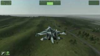 ARMA 2 Everon map SU34 Flanker [upl. by Boccaj]