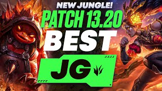 The BEST Junglers For All Ranks On Patch 1320 NEW Jungle  Season 13 Tier List League of Legends [upl. by Belac]