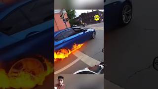 BMW fire 🔥amazingfacts [upl. by Ttemme]