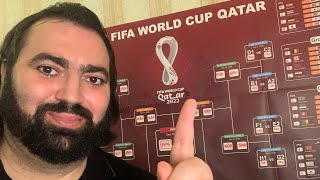 Mes pronostics de la Coupe du Monde au Qatar 🇶🇦 2022 [upl. by Eserrehs]