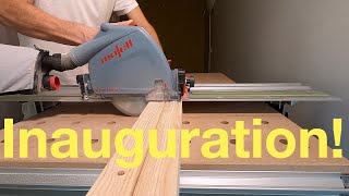 Festool MFT 3  Mafell MT55 18V Inauguration [upl. by Ayaet]