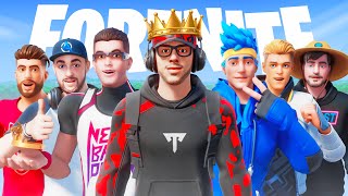 Winning With EVERY YouTuber Fortnite Icon Skin [upl. by Notfa]