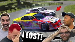 My First Drift Competition on Assetto Corsa vs Subscribers [upl. by Diantha]