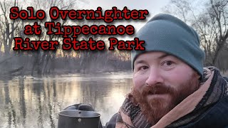 Solo Overnighter at Tippecanoe River State Park 3182023 [upl. by Iur715]