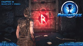 Hellblade Senua’s Sacrifice  All Puzzle Solutions Walkthrough Symbols Rune Gates Labyrinth [upl. by Lathrope475]