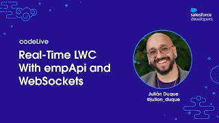 codeLive RealTime LWC With empApi and WebSockets [upl. by Artekal]