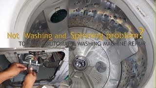 How to Fix a Washing Machine That Does Not Spin Dry  Electrolux ID [upl. by Pylle]