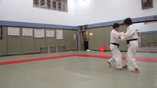 Judo Basic Okuri Ashi Harai [upl. by Walford]