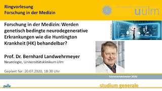 Werden genetisch bedingte neurodegenerative Erkrankungen wie die Huntington Krankheit HK behandelb [upl. by Sheng695]