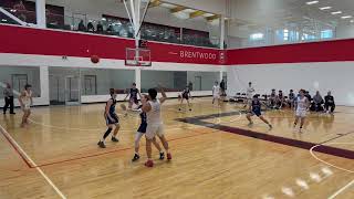 WPGA Senior Boys Basketball vs Lambrick Park  Brentwood  January 2023 [upl. by Ahsatniuq]