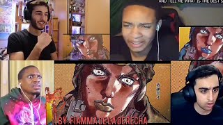 Jojos bizarre adventure Steel Ball Run opening by Disco ballad Reactions [upl. by Lothar]