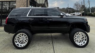 Lifted Tahoe build turns to DISASTER Tahoe on CHROME FTS lift and 24x12 KG1  Lifted 21 Bronco [upl. by Henleigh]