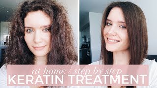 HOW TO Brazilian Blowout  Keratin Treatment At Home  Step by Step Tips [upl. by Nathanial]