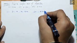 Maths 9 class  chapter 11 exercise 112  question 2  Surface area volume  Ncert  Cbse [upl. by Yrocaj]